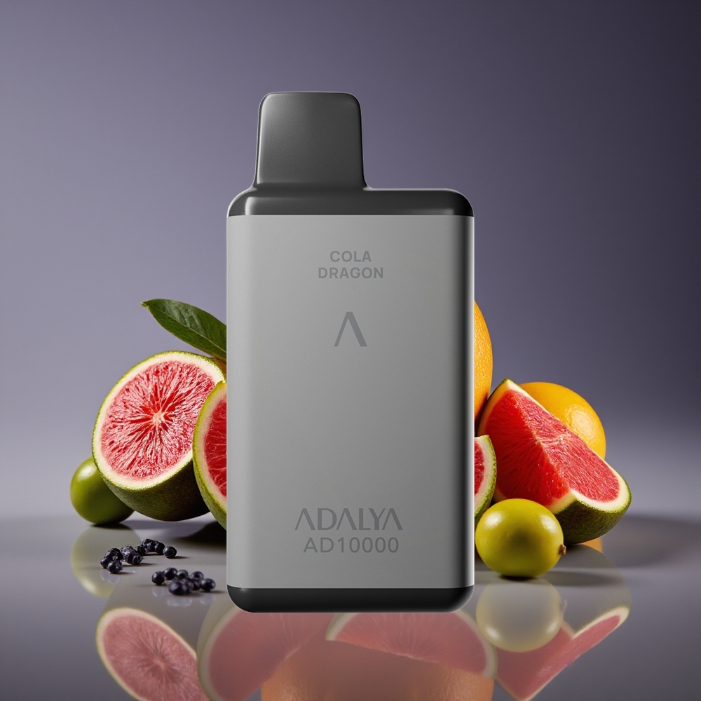 Adalya AD 10000 Puffs Disposable Vape Lady Killer Space Gray USB-C Rechargeable