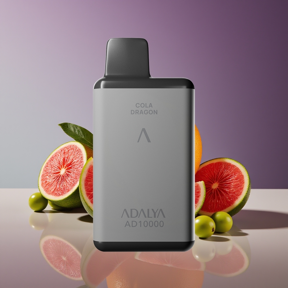 Adalya AD 10000 Puffs Disposable Vape Mi Amor Space Gray Rechargeable USB-C 14ml