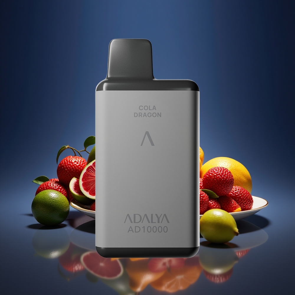 Adalya AD 10000 Puffs Disposable Vape Space Gray USB-C Rechargeable Berlin Night
