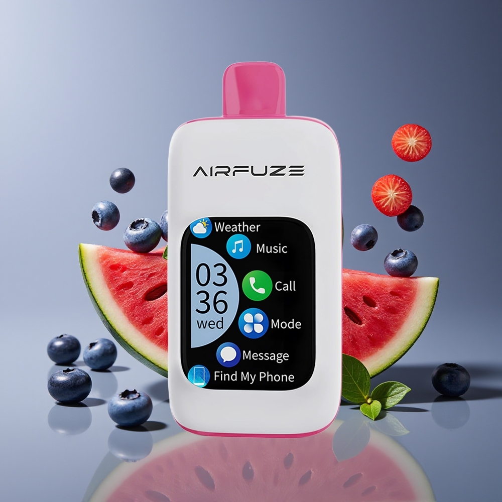 AirFuze Smart Pro 40000 Puffs Rechargeable Wireless 20ML Blueberry Watermelon