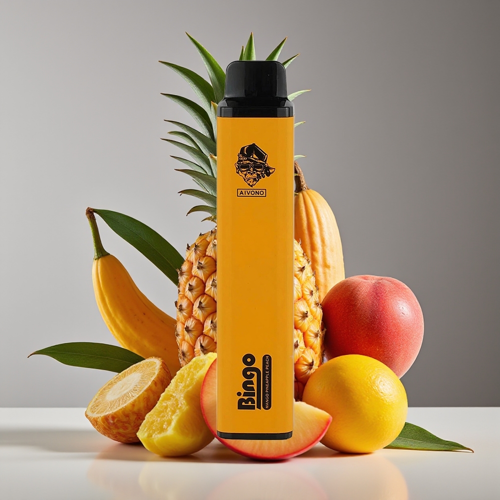 Aivono Aim Bingo 4000 Puffs 10mL 1000mAh Pineapple Peach Disposable Vape