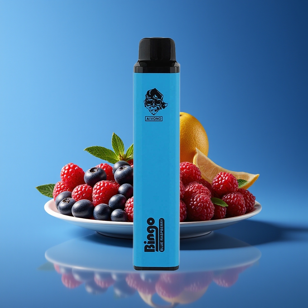 Aivono Aim Bingo 4000 Puffs 10mL 1000mAh Rechargeable Blue Raspberry Disposable Vape