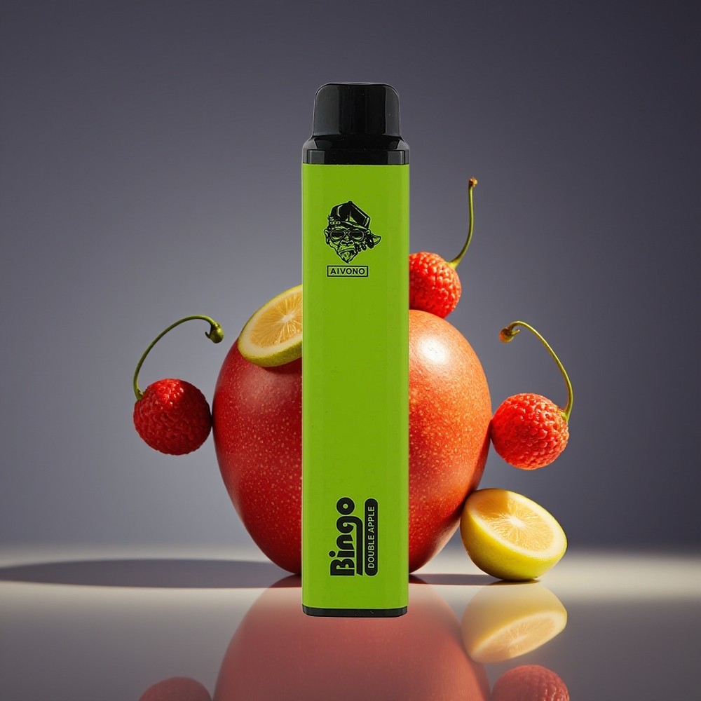 Aivono Aim Bingo 4000 Puffs 10mL Rechargeable Double Apple Disposable Vape