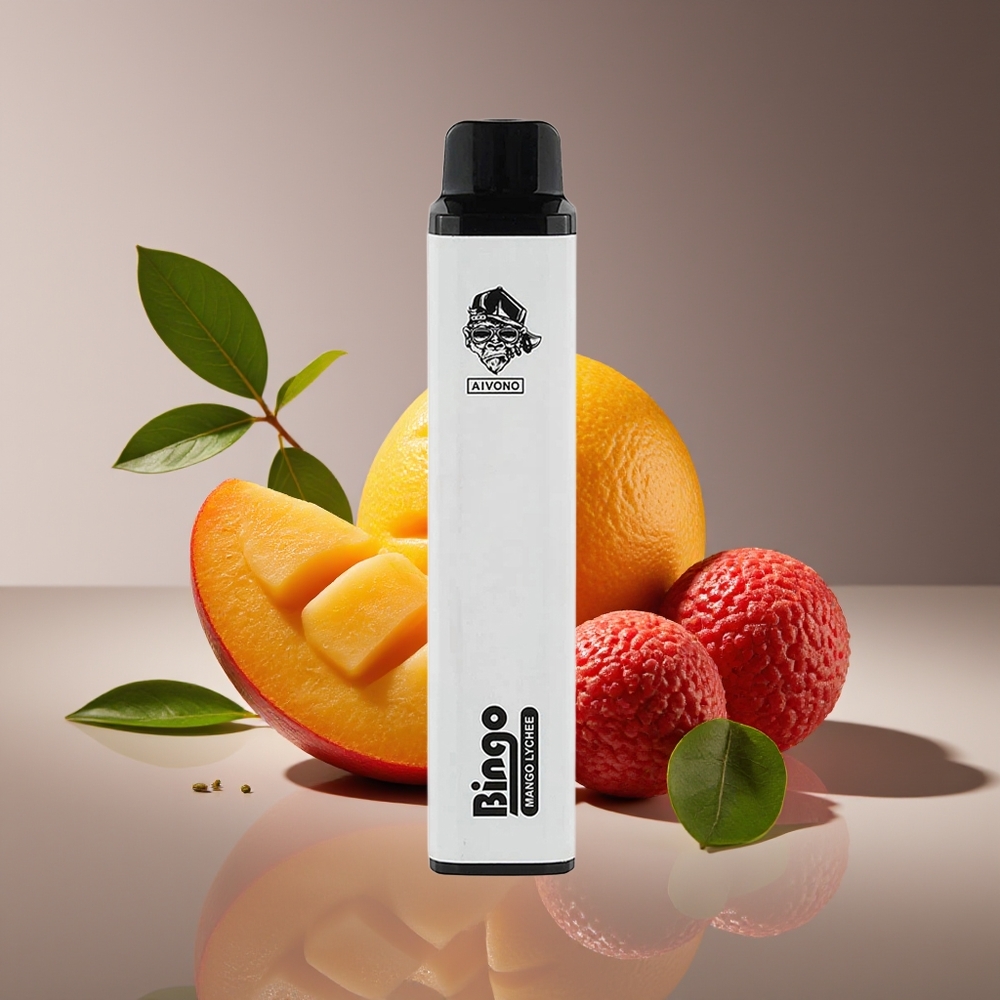 Aivono Aim Bingo 4000 Puffs Rechargeable 10mL Mango Lychee Disposable Vape