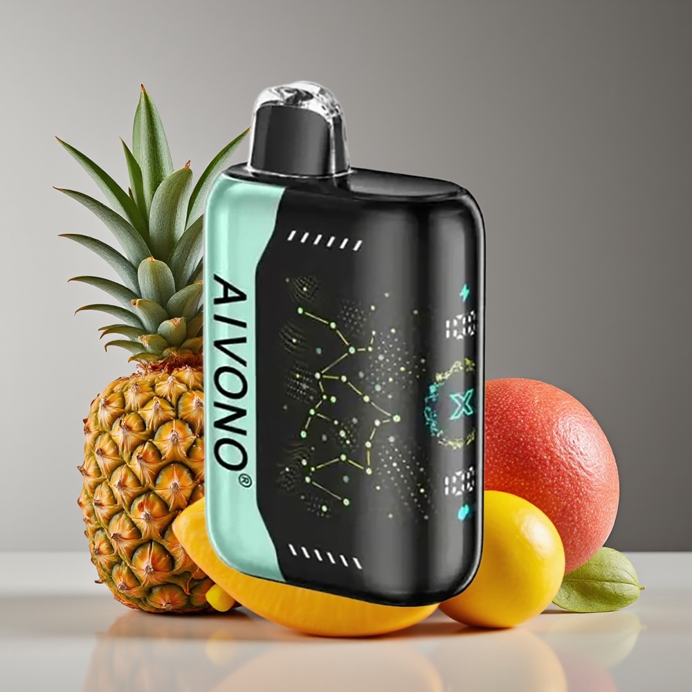 Aivono Aim Boom 25000 Puffs 28ml 650mAh Sour Mango Pineapple Disposable Vape