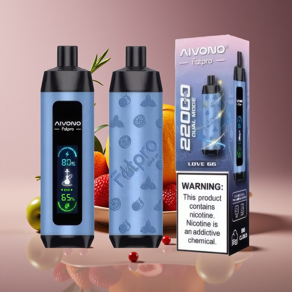 Aivono Aim Fatpro 22000 Puffs 28ml 10 Flavors Rechargeable 600mAh Love 66 Disposable Vape