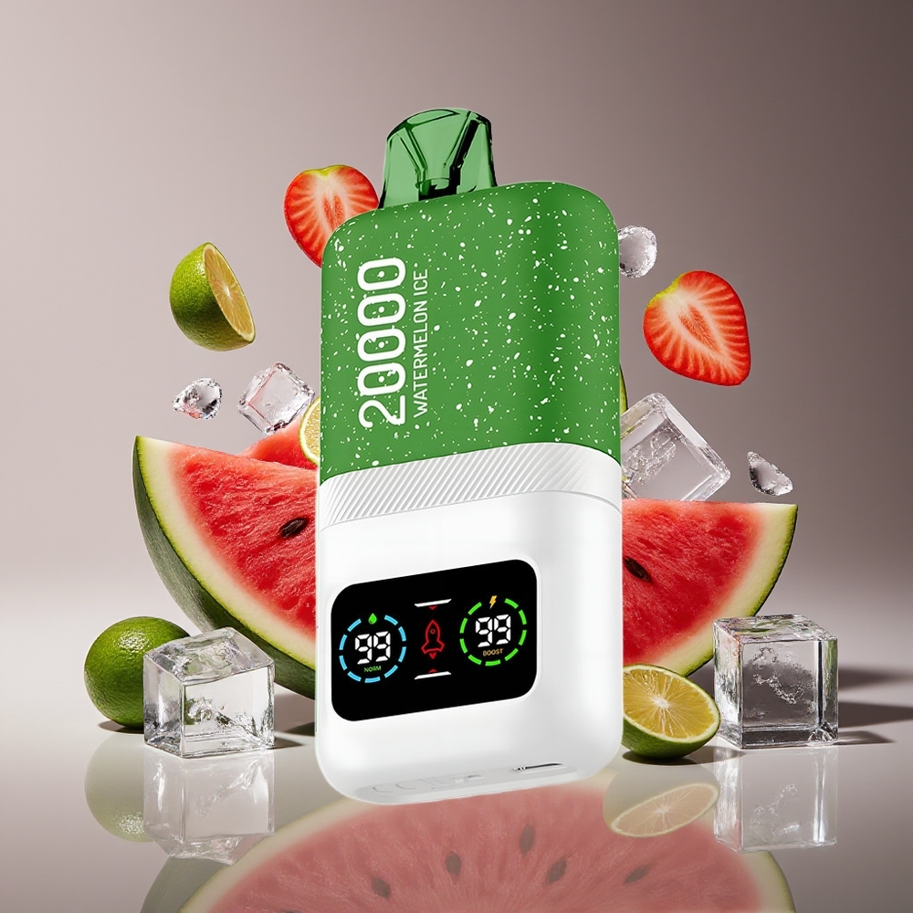 Aivono Aim Magic 20000 Puffs Dual Mesh LCD Rechargeable Watermelon Ice Disposable Vape