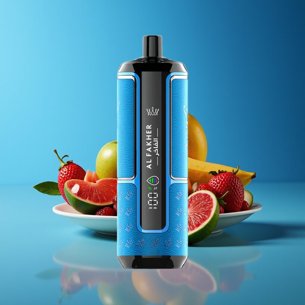 Al Fakher Crown Bar 15K Hypermax 22ml 600mAh DTL 6mg Disposable Vape Blue Ocean