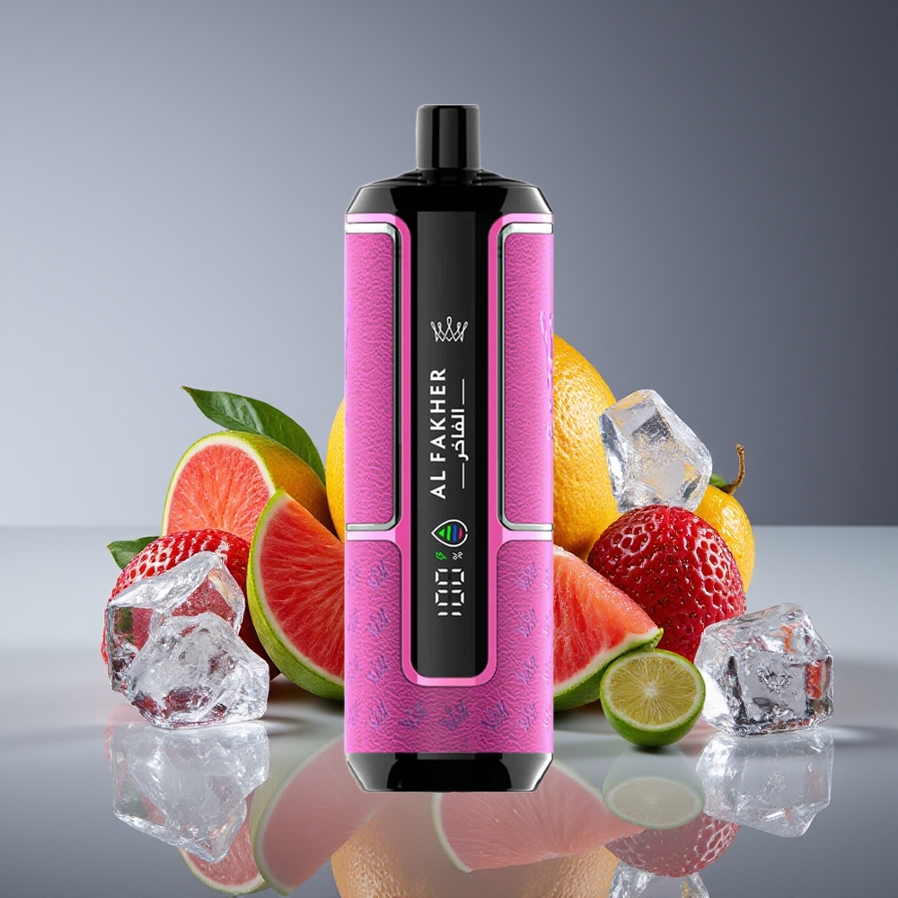 Al Fakher Crown Bar 15K Hypermax 22ml 600mAh DTL 6mg Disposable Vape Lush Ice