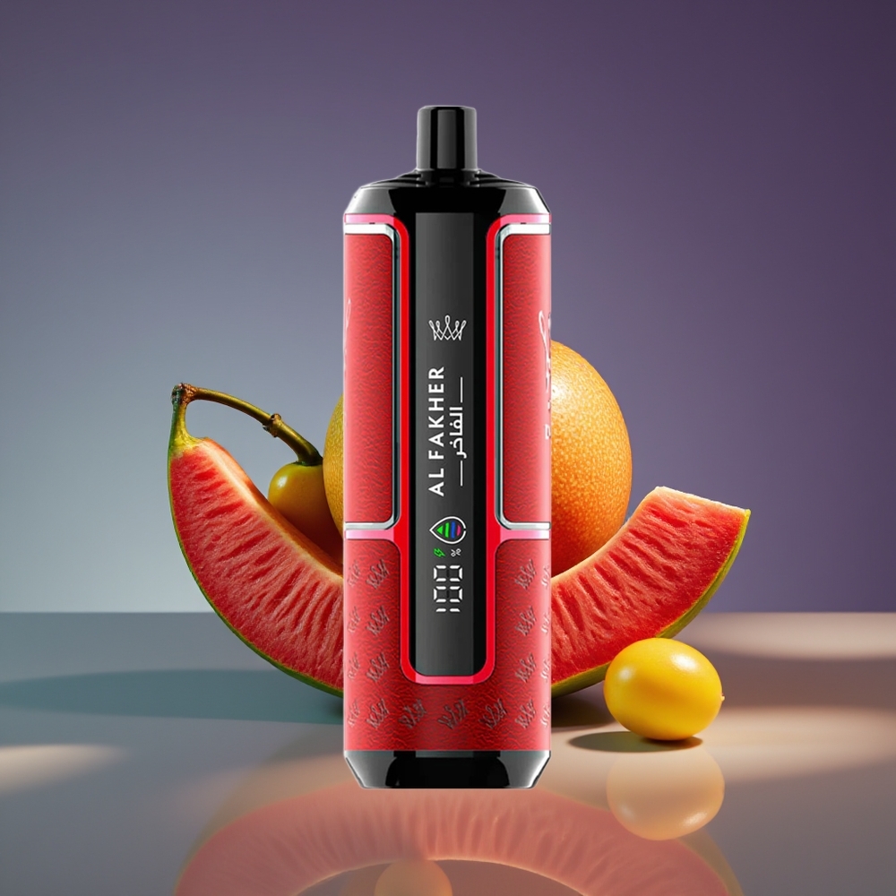 Al Fakher Crown Bar 15K Hypermax 22ml 600mAh Type-C DTL Two Apple Disposable Vape
