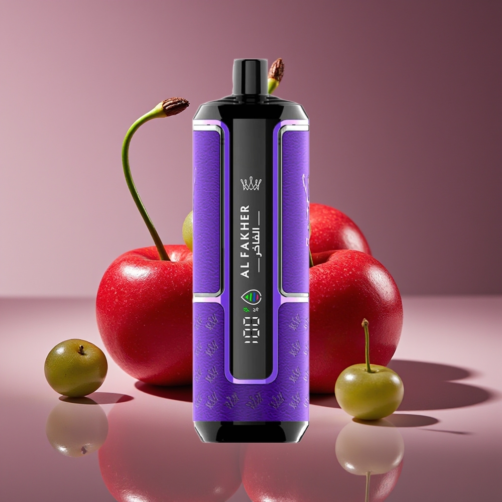 Al Fakher Crown Bar 15K Hypermax 22ml 6mg Cherry Fiesta DTL Disposable Vape