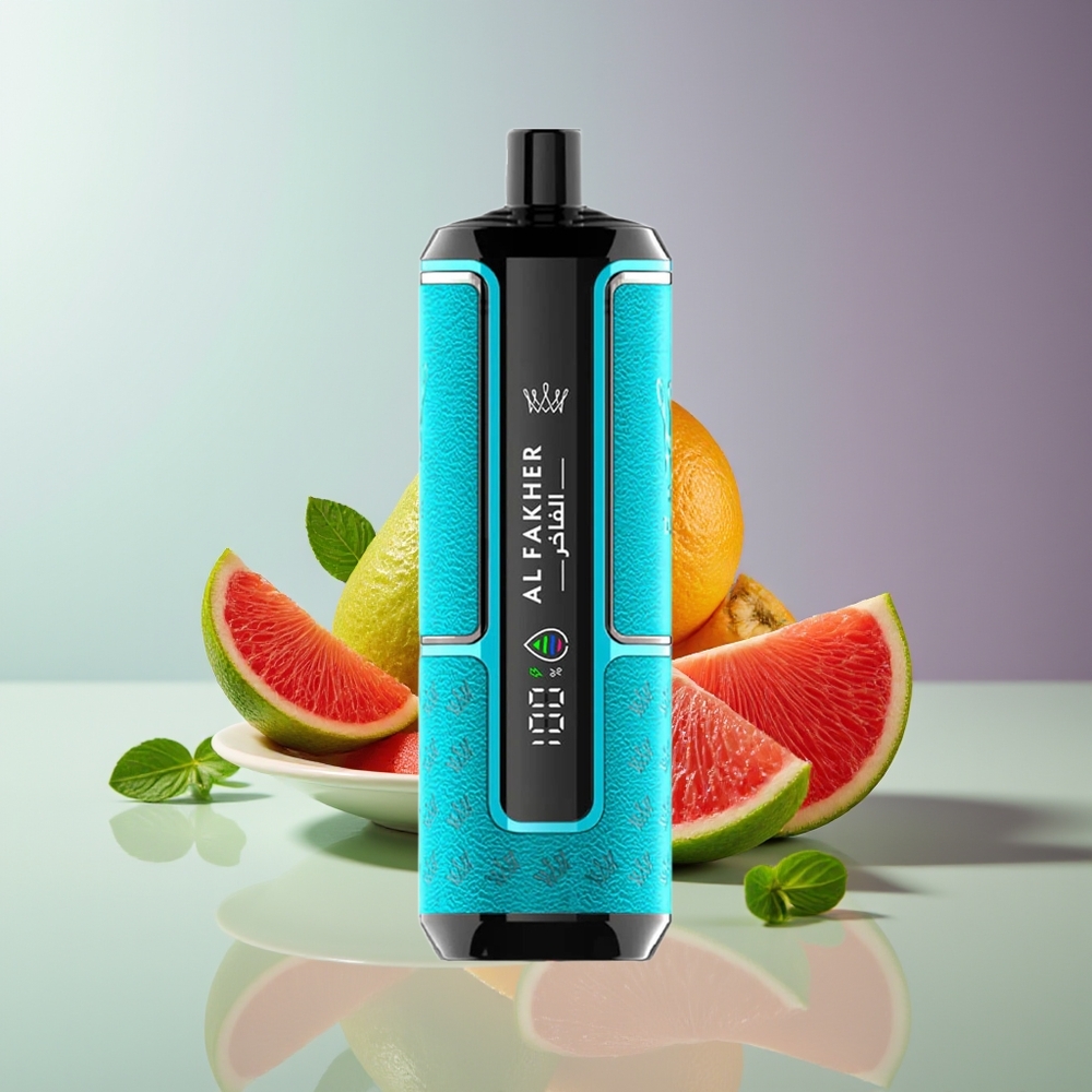 Al Fakher Crown Bar 15K Hypermax Disposable Vape 22ml 600mAh Type-C Gum Mint