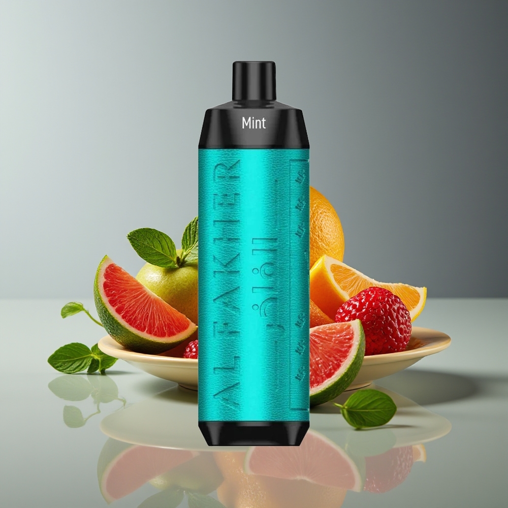 Al Fakher Crown Bar 8000 Crystal 18mL 5mg Mint Disposable Vape