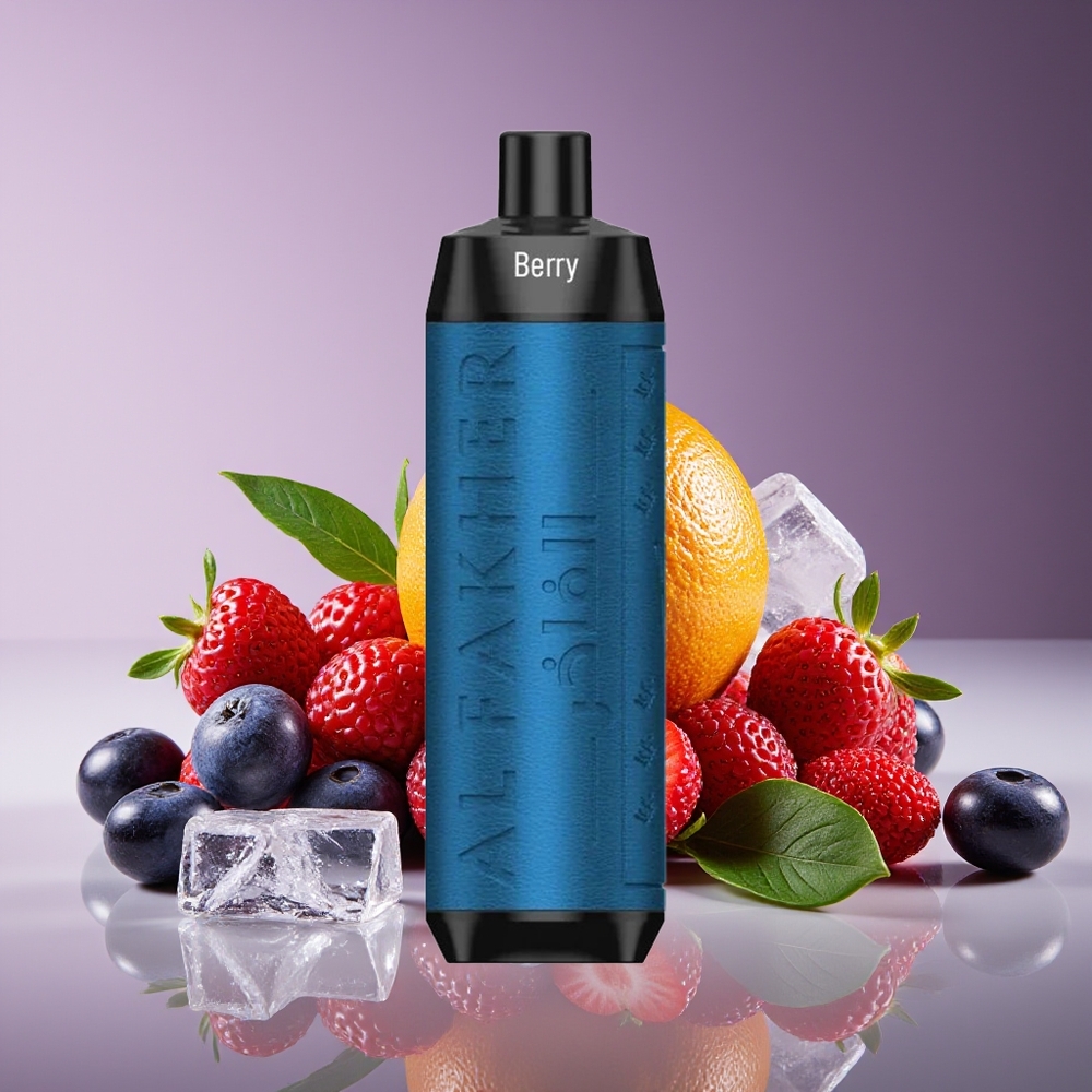 Al Fakher Crown Bar 8000 Crystal 18ml 5mg Berry Ice Disposable Vape
