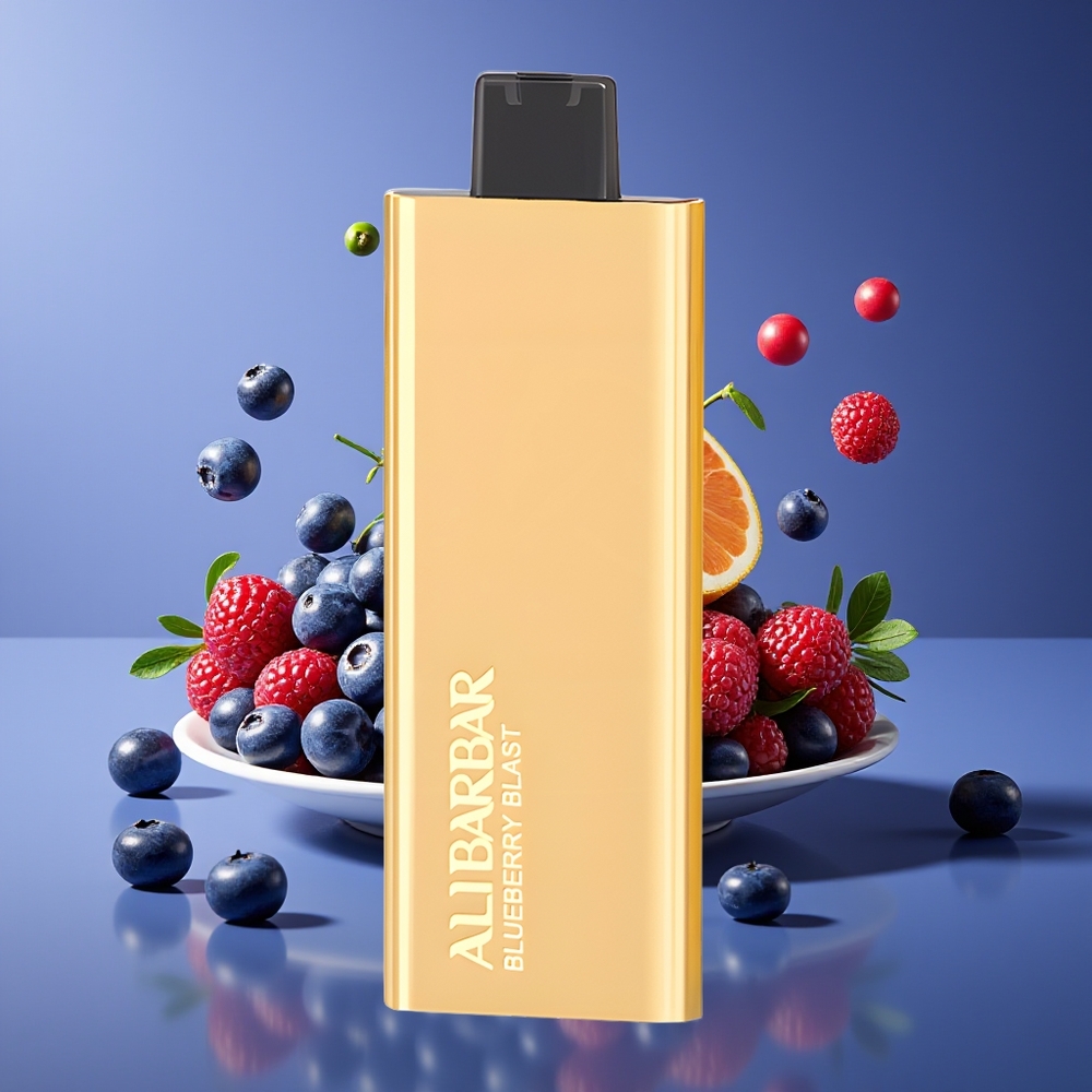 Alibarbar Pandora 7000 Puffs 17ml Non-Rechargeable Disposable Vape Blueberry Blast