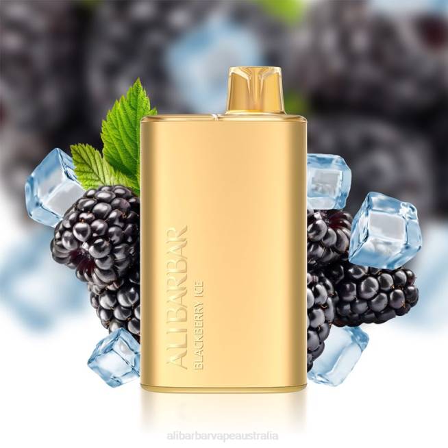 Alibarbar Vape Australia TV8N10 Blackberry Ice - Alibarbar Rich 8000 Disposable Vape