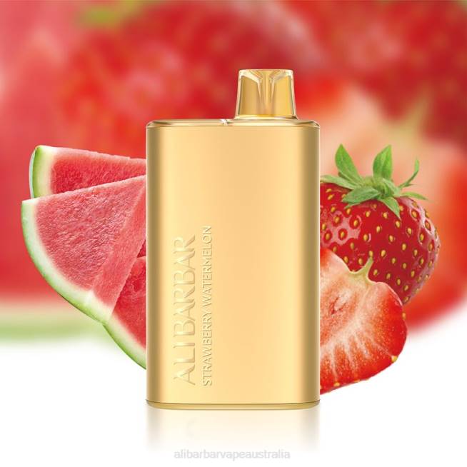 Alibarbar Vape Australia TV8N13 Strawberry Watermelon - Alibarbar Rich 8000 Disposable Vape