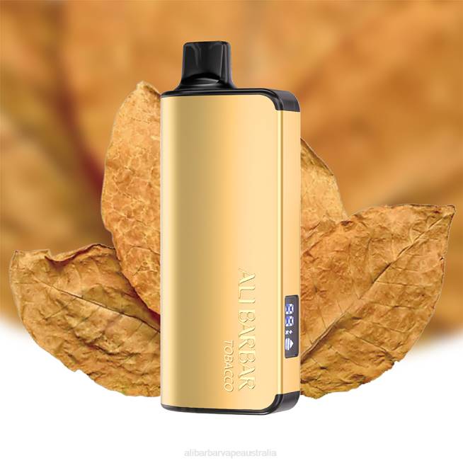 Alibarbar Vape Australia TV8N25 Tobacco - Alibarbar Ingot 9000 Disposable Vape