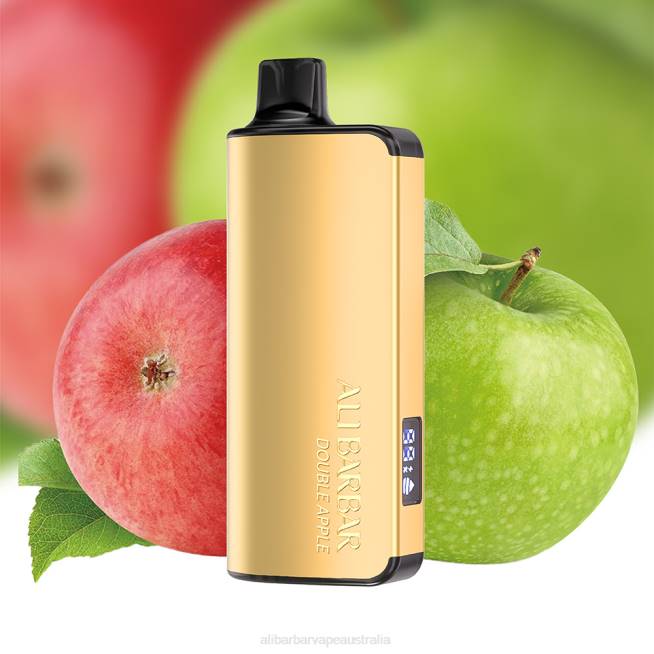 Alibarbar Vape Australia TV8N28 Double Apple - Alibarbar Ingot 9000 Disposable Vape