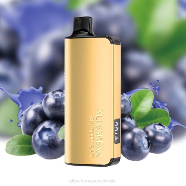 Alibarbar Vape Australia TV8N31 Blueberry Blast - Alibarbar Ingot 20000 Disposable Vape