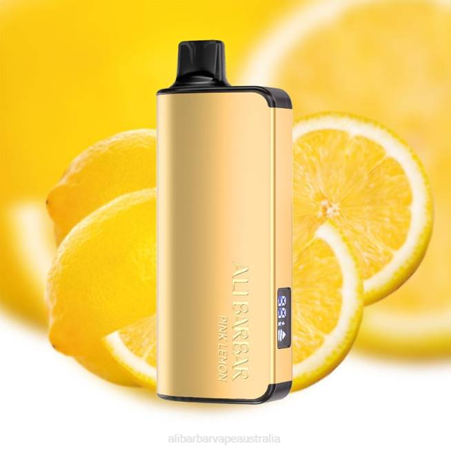 Alibarbar Vape Australia TV8N40 Pink Lemon - Alibarbar Ingot 20000 Disposable Vape