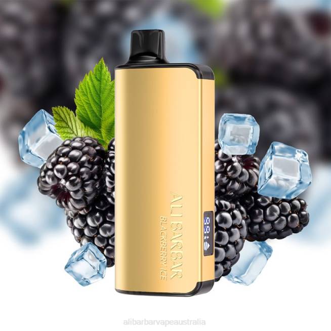 Alibarbar Vape Australia TV8N49 Blackberry Ice - Alibarbar Ingot 20000 Disposable Vape