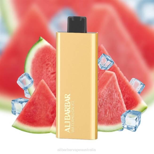 Alibarbar Vape Australia TV8N64 Watermelon Ice - Alibarbar Pandora 7000 Disposable Vape