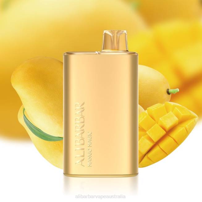 Alibarbar Vape Australia TV8N7 Mango Magic - Alibarbar Rich 8000 Disposable Vape