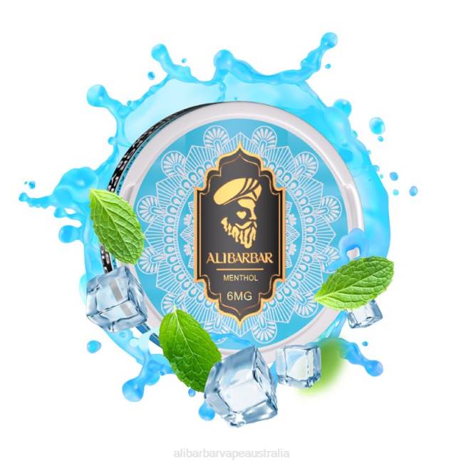 Alibarbar Vape Australia TV8N88 Menthol - Alibarbar Nicotine Pouches