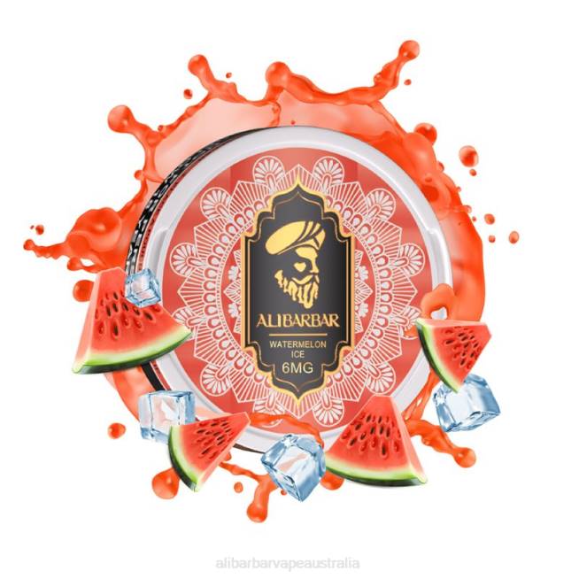 Alibarbar Vape Australia TV8N94 Watermelon Ice - Alibarbar Nicotine Pouches
