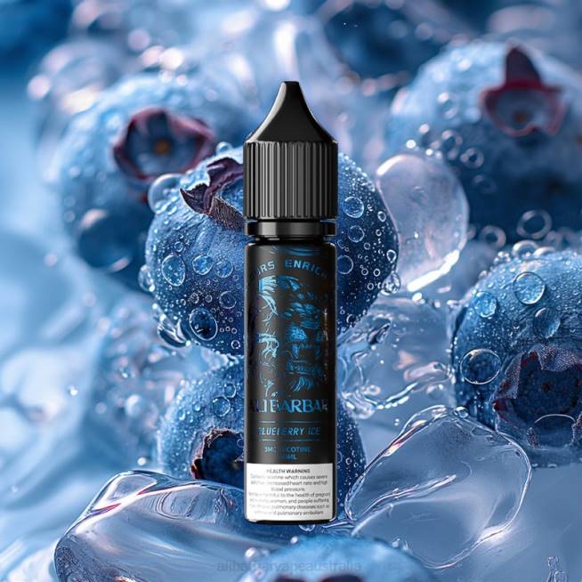 Alibarbar Vape Sydney TV8N104 Blueberry lce - Alibarbar Hookah Onyx Dock