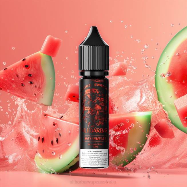 Alibarbar Vape Sydney TV8N110 Watermelon - Alibarbar Hookah Onyx Dock