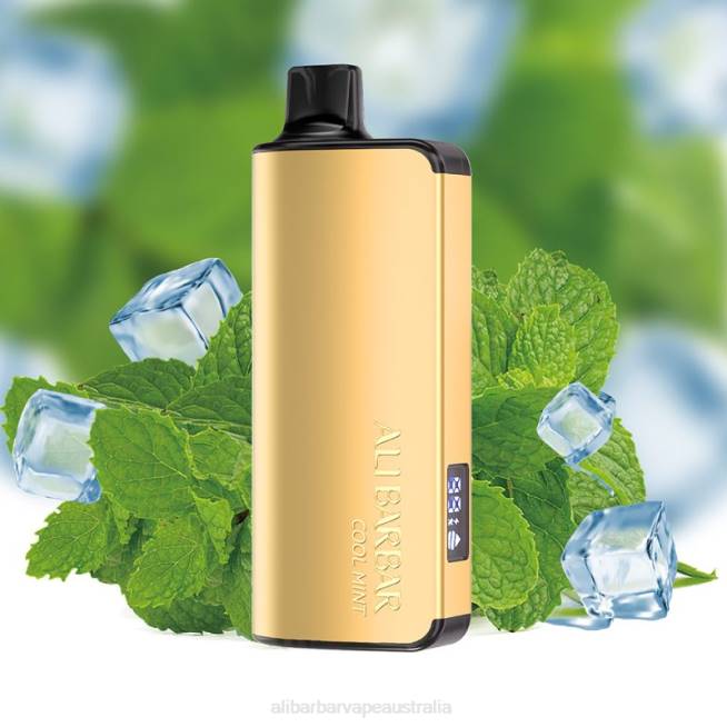 Alibarbar Vape Sydney TV8N35 Cool Mint - Alibarbar Ingot 20000 Disposable Vape