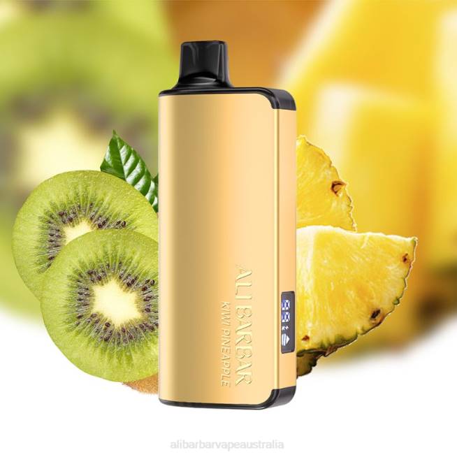 Alibarbar Vape Sydney TV8N38 Kiwi Pineapple - Alibarbar Ingot 20000 Disposable Vape