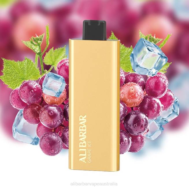 Alibarbar Vape Sydney TV8N56 Grape Ice - Alibarbar Pandora 7000 Disposable Vape