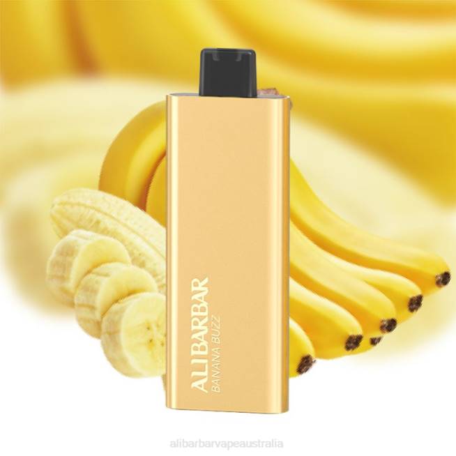 Alibarbar Vape Sydney TV8N65 Banana Buzz - Alibarbar Pandora 7000 Disposable Vape