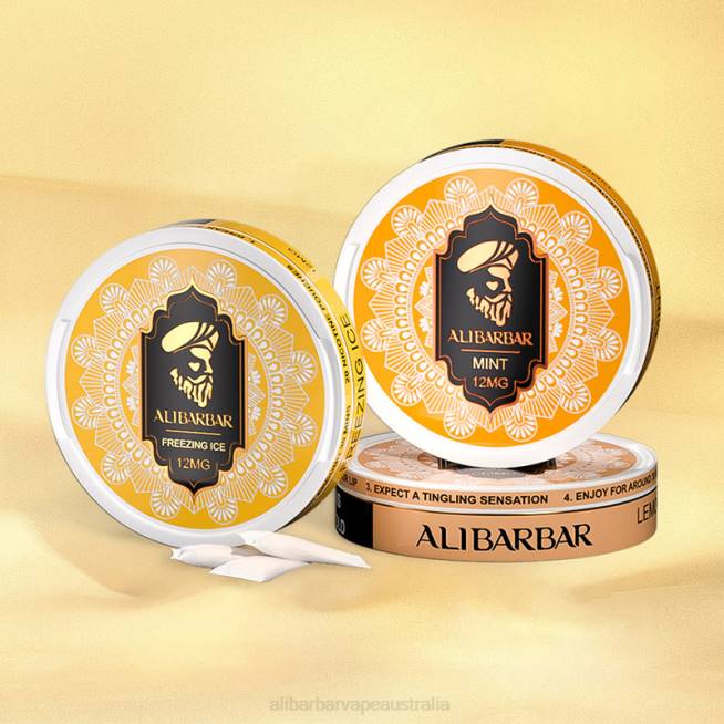 Alibarbar Vape Sydney TV8N80 Blueberry Sour Raspberry - Alibarbar Nicotine Pouches