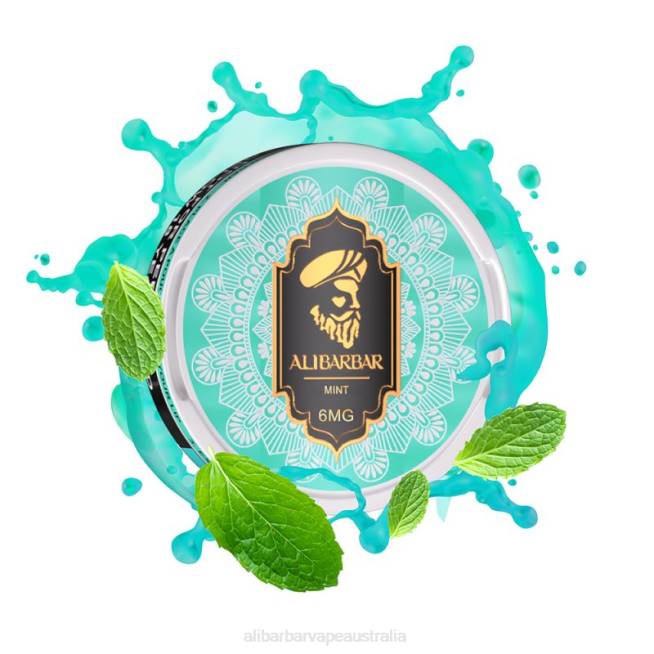 Alibarbar Vape Sydney TV8N89 Mint - Alibarbar Nicotine Pouches