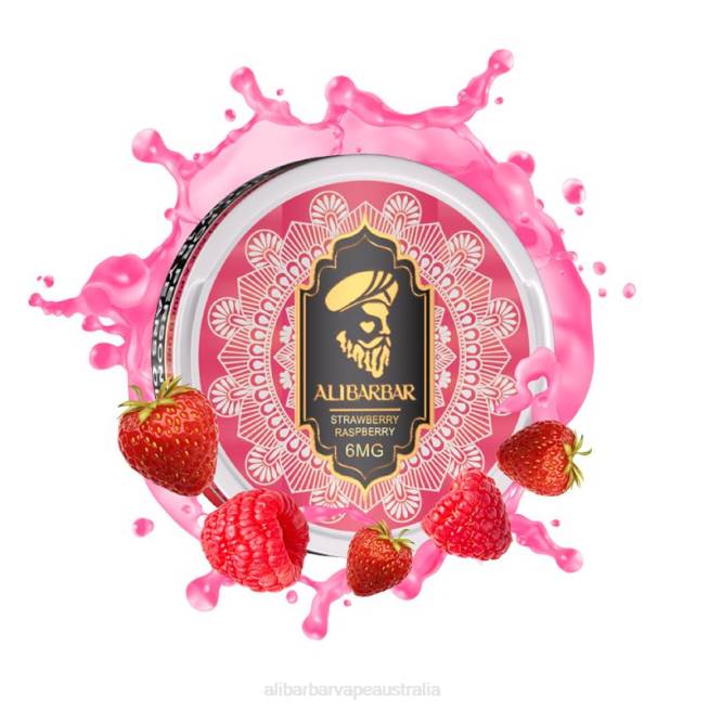 Alibarbar Vape Sydney TV8N92 Strawberry Raspberry - Alibarbar Nicotine Pouches