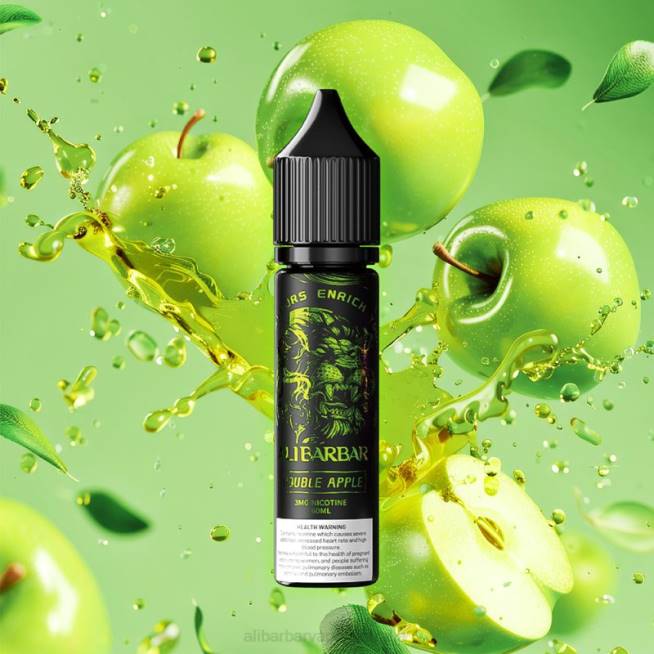 Alibarbar Vapes Melbourne TV8N111 Double apple - Alibarbar Hookah Onyx Dock