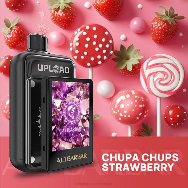 Alibarbar Vapes Melbourne TV8N114 Chupa chups strawberry - Alibarbar Upload