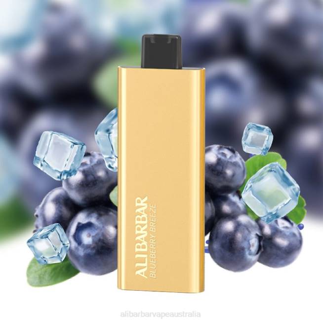 Alibarbar Vapes Melbourne TV8N51 Blueberry Breeze - Alibarbar Pandora 7000 Disposable Vape