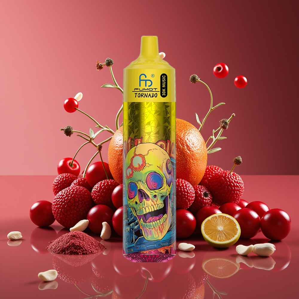 Fumot RandM Tornado 30000 Puffs 30mL 5 Mesh Cherry Coke Disposable Vape