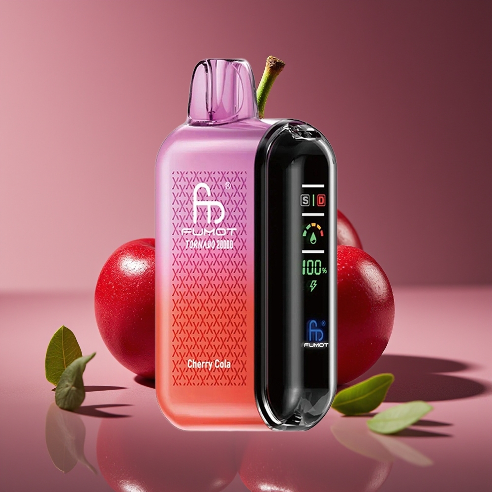 Fumot Tornado 20000 Puffs Dual Mesh Cherry Cola Disposable Vape