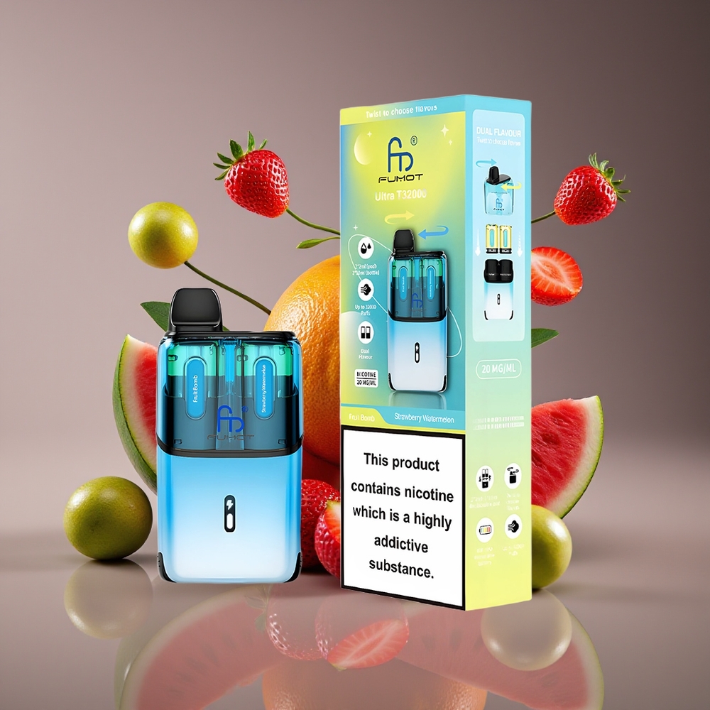 Fumot Ultra T32000 24ml 20mg Mesh Strawberry Watermelon Disposable Vape