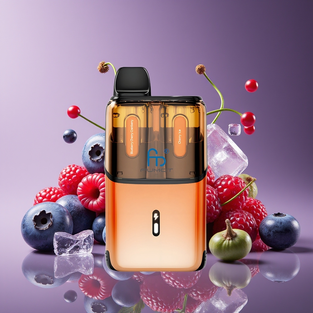 Fumot Ultra T32000 24ml 800mAh Mesh Disposable Vape Blueberry Cherry Cranberry - Cherry Ice