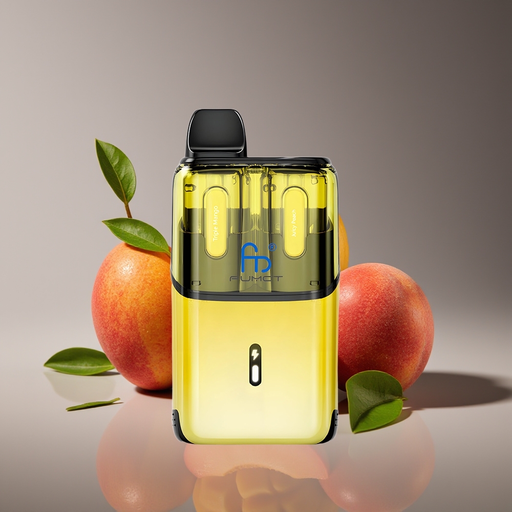 Fumot Ultra T32000 24ml 800mAh Mesh Disposable Vape Triple Mango - Juicy Peach