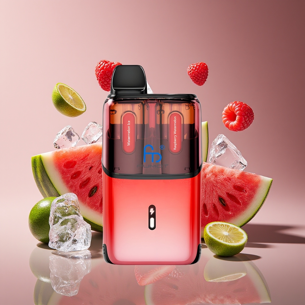 Fumot Ultra T32000 24ml 800mAh Mesh Disposable Vape Watermelon Raspberry Ice