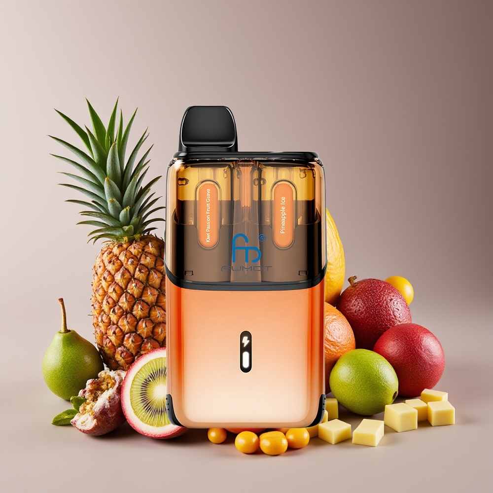 Fumot Ultra T32000 24ml Mesh 20mg Kiwi Passion Guava Pineapple Ice Disposable Vape
