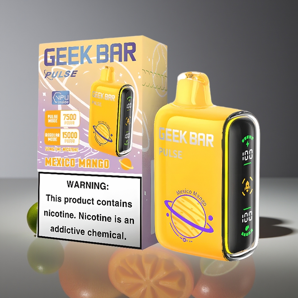 GEEK BAR Pulse 15000 Puffs 16ML 5 Nic USB-C Airflow Disposable Vape Planet Edition